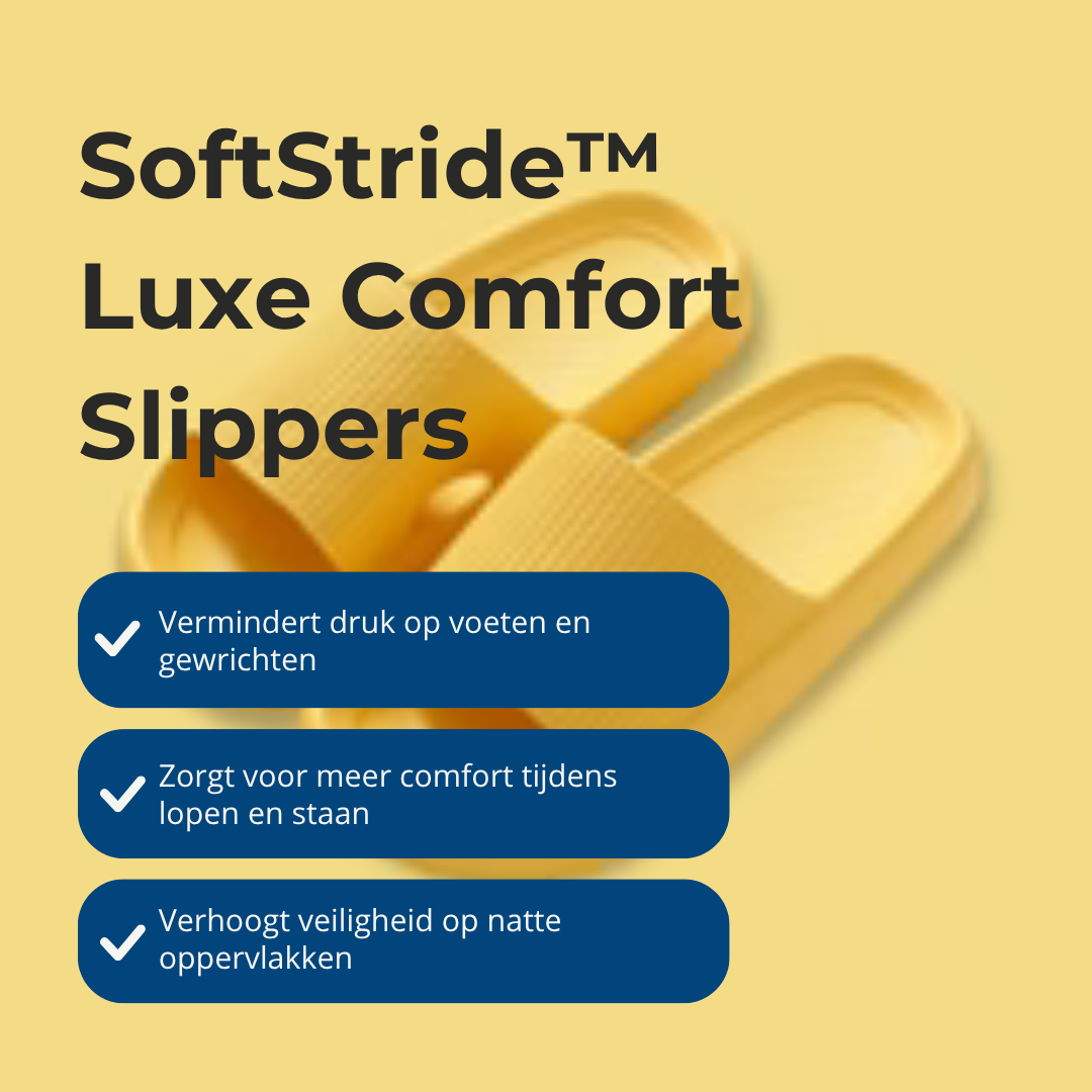 SoftStride™ Luxe Comfort Slippers