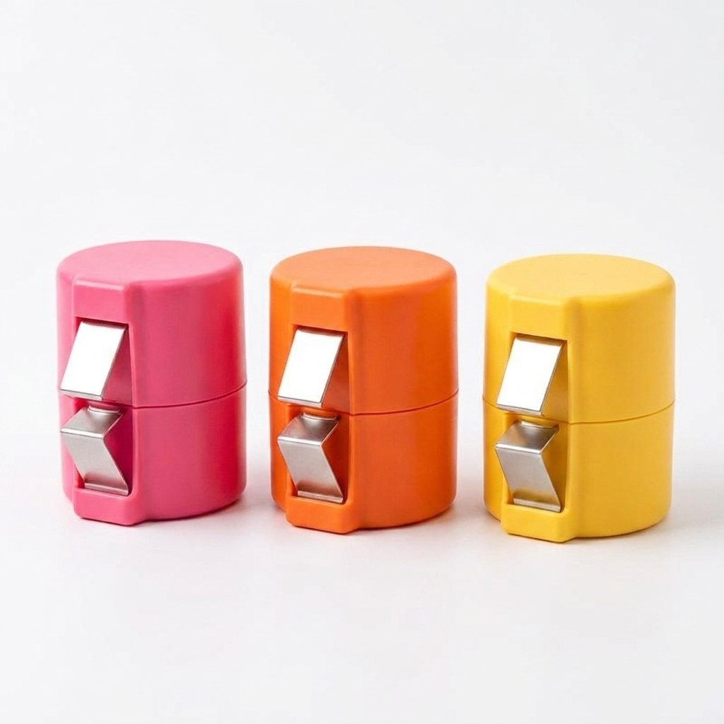 EggClip in drie kleuren, studiofoto