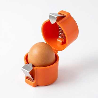 EggClip geopend met klemmechanisme