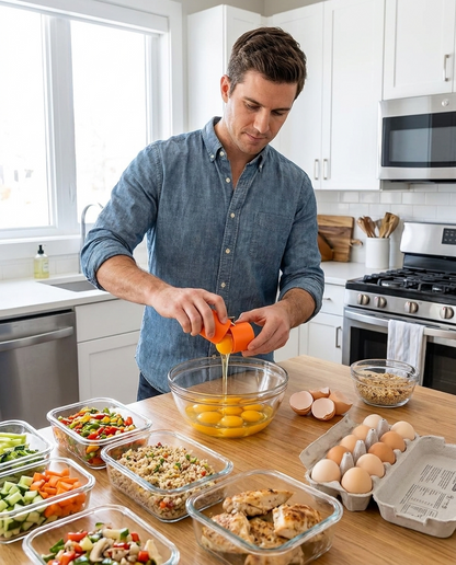 Meal-prep met EggClip