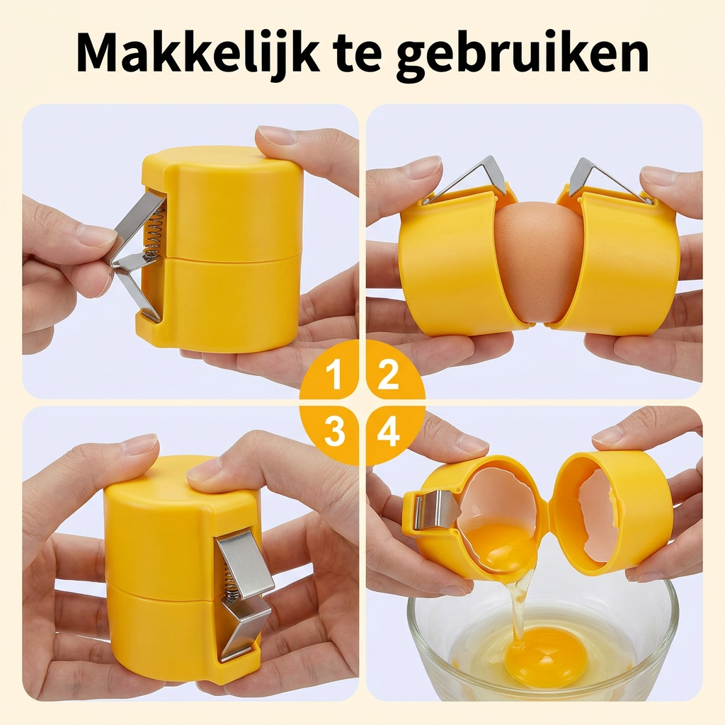 Makkelijk te gebruiken - stap voor stap